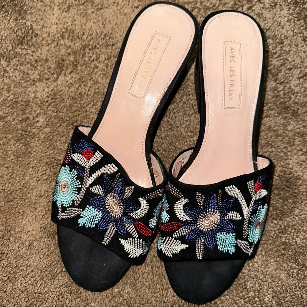 Avec les Filles Sloan Heeled Sandal